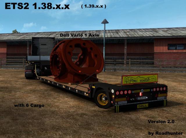 ETS2 - Doll Vario 1Axle V2.0 (1.39.x)