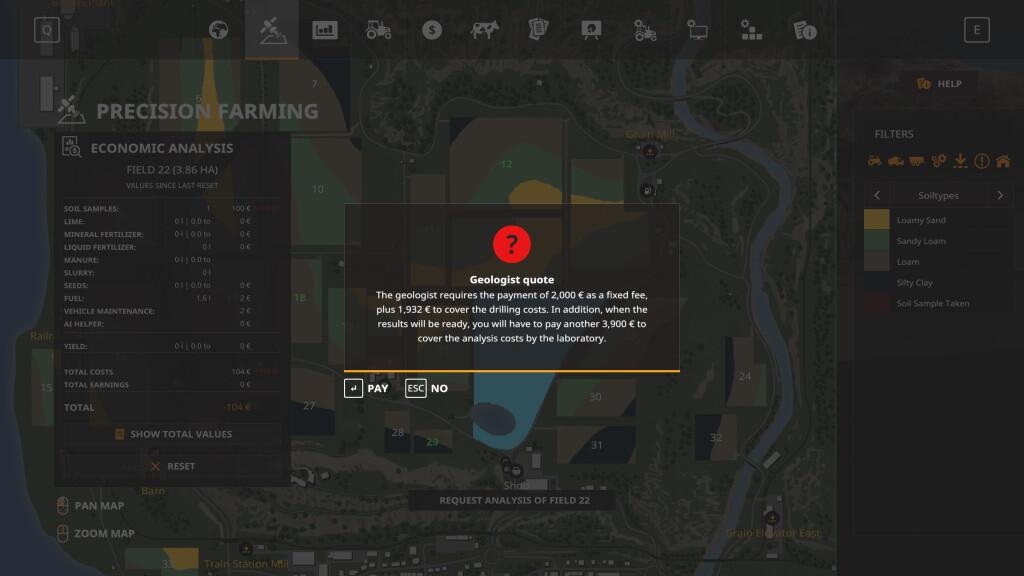 FS19 - Precision Farming Addon V1.1