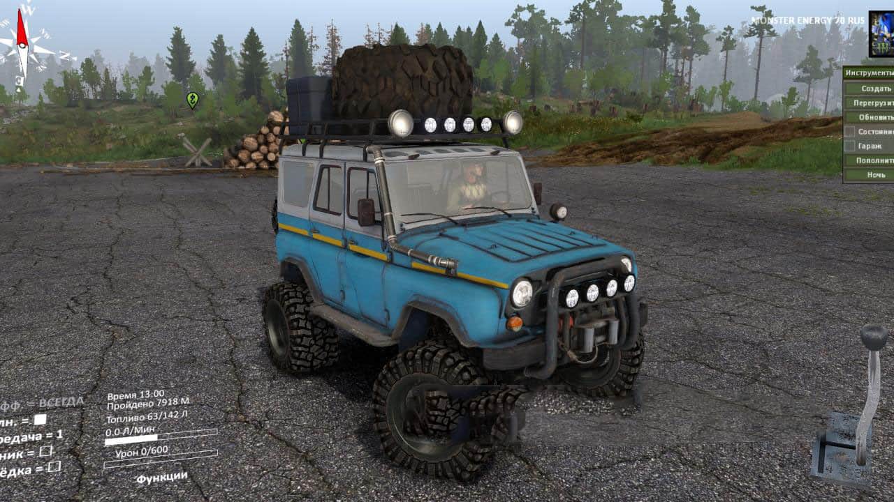 Spintires - Uaz 31514 70 Region V1.5