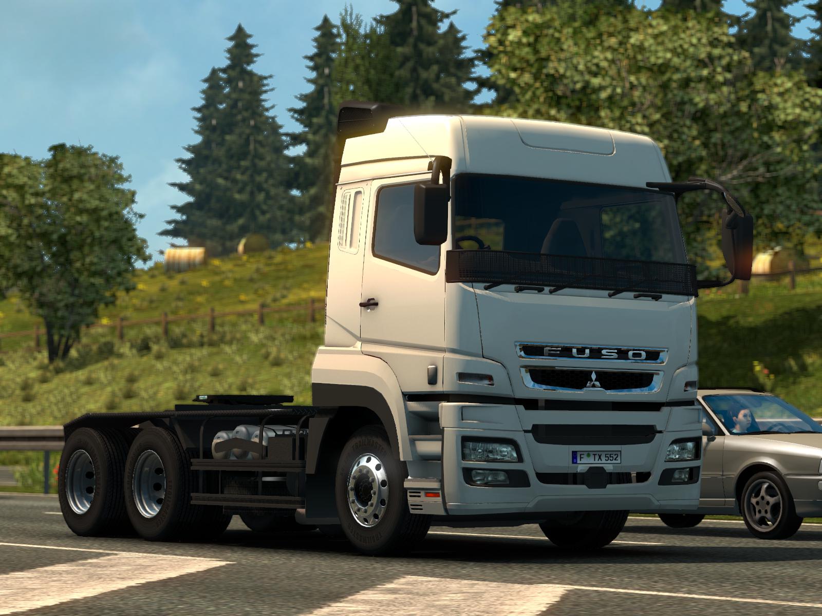 Ets Mitsubishi Fuso Super Great Truck X Euro Truck