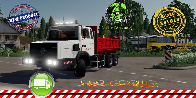 FS19 - Renault C280 6x4 Benne Eiffage V2.0