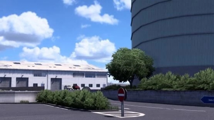 ETS2 - Warehouse in Stuttgart Flughafen V1.1 (1.40.x)