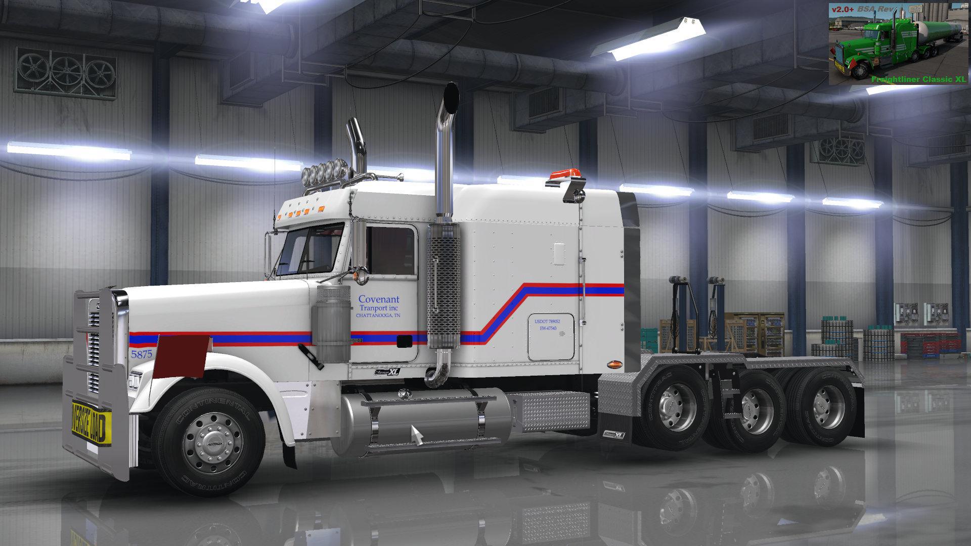 Ats Freightliner Classic Xl Truck V20 136x American Truck Simulator Modsclub