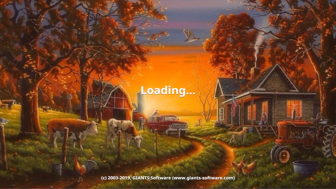 FS19 - Autumn Farm Menu Background V1.0