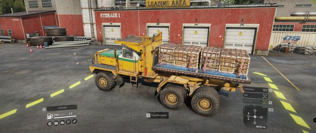 SnowRunner - Pacific P16 AWD Switchable with Addons Patch 6 V1.0.1
