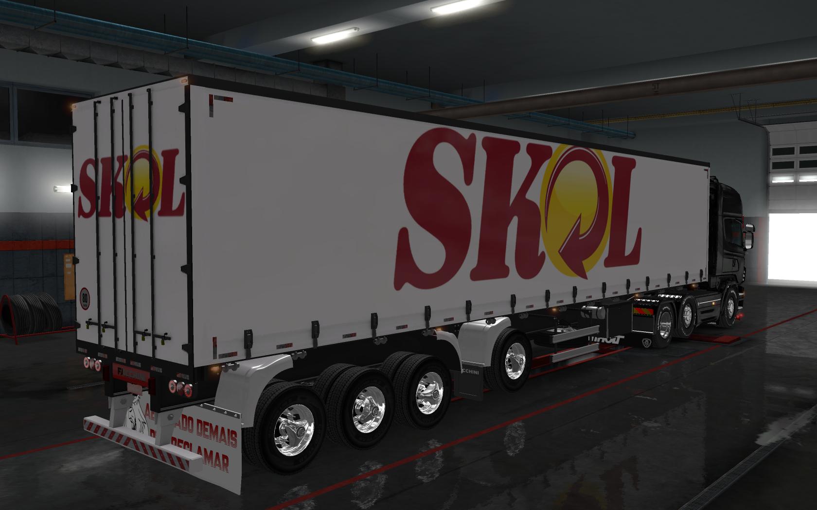 ETS2 - Skin Pack De Reboques Sider Facchini By Wpneves V1.4 (1.35.X)