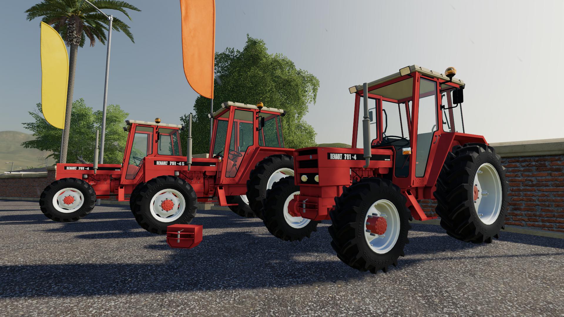 FS19 - Renault 751-4 751-4s 781-4 Tractor V1.0