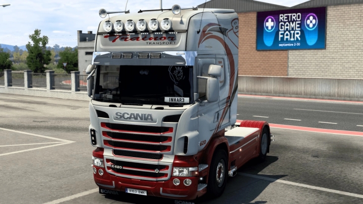 ETS2 - Scania RJL Trainor Transport Skin V1.0 (1.40.x)