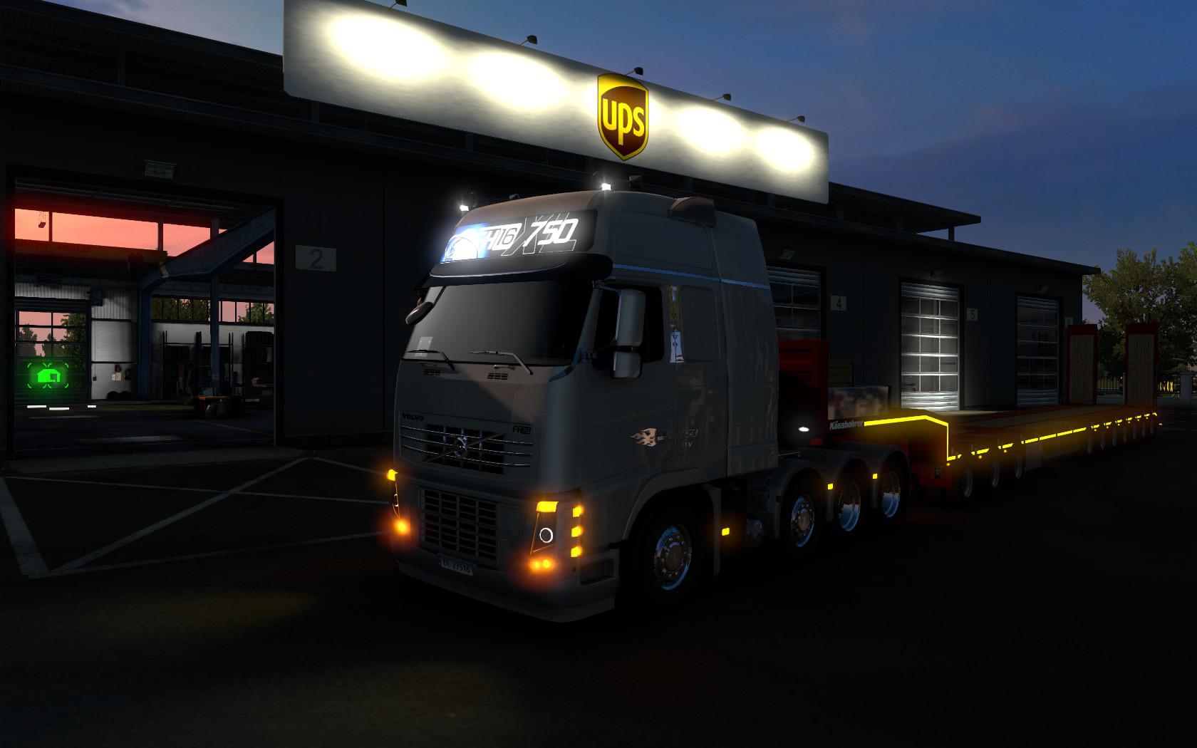 ETS2 - UPS Garage Mod (1.39.x)