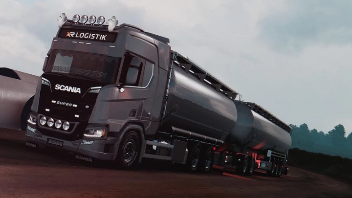 ETS2 - Feldbinder KIP Rigid Addon for Tandem Addon V1.6.1 (1.41.x)