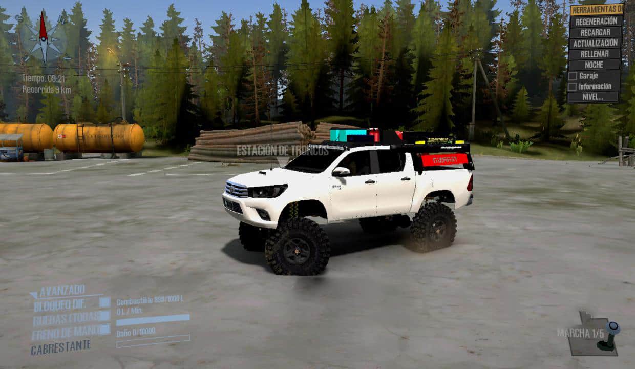 Spintires:Mudrunner - Toyota Hilux VZL V1.0