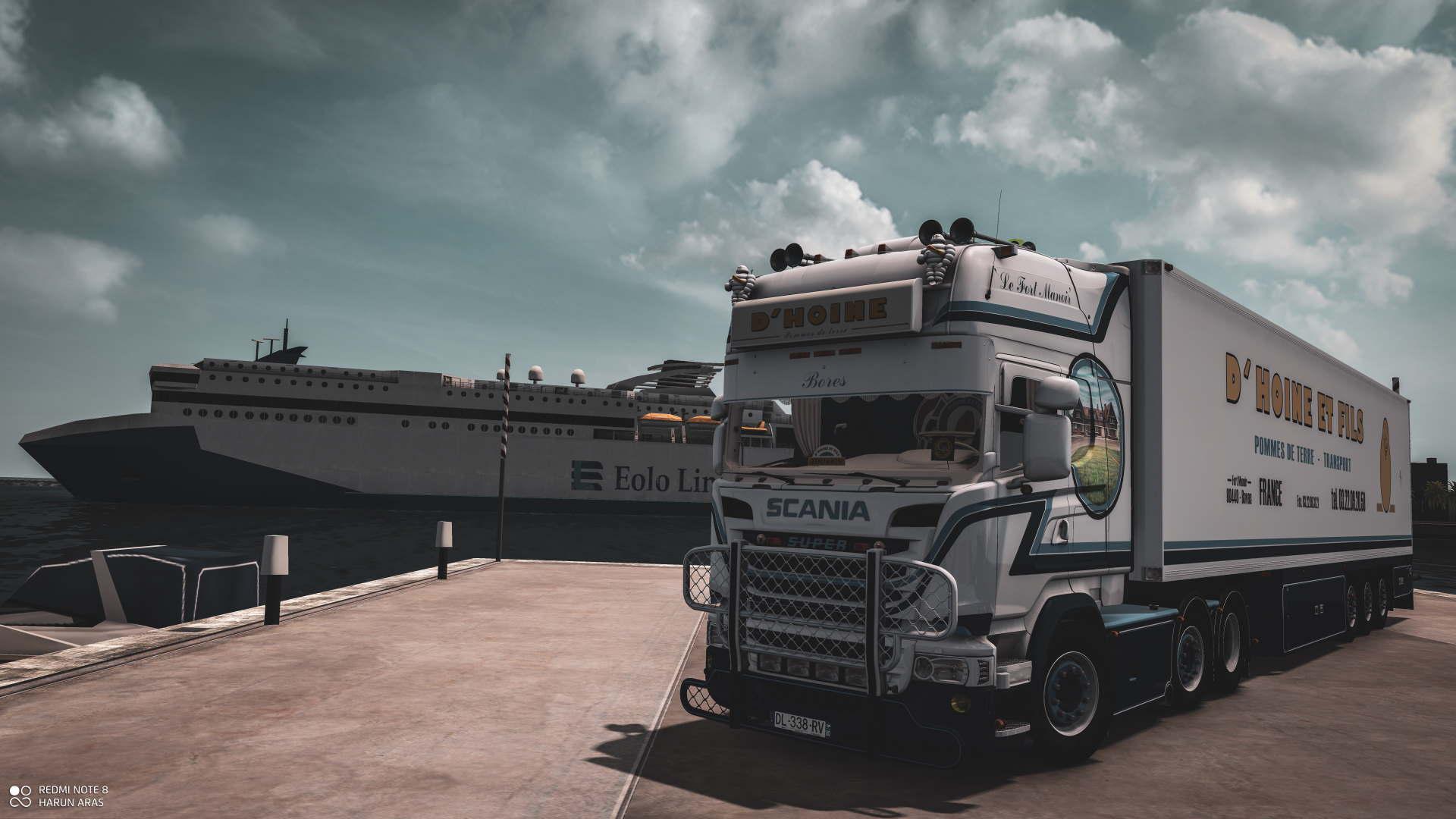 ETS2 - Scania D Hoine & Trailer (1.37.x)