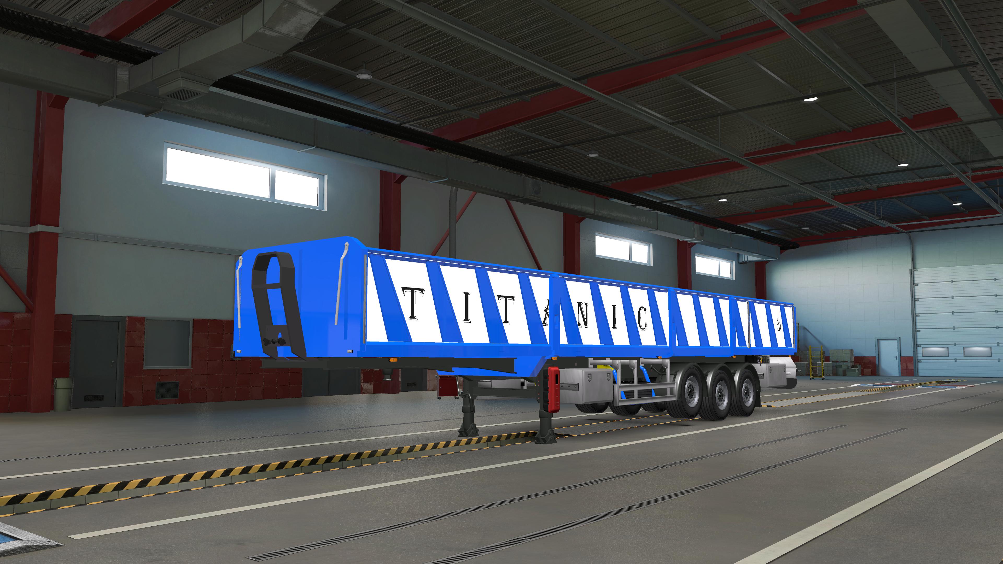 ETS2 - Titanic Trailer V1.2 (1.40.x)