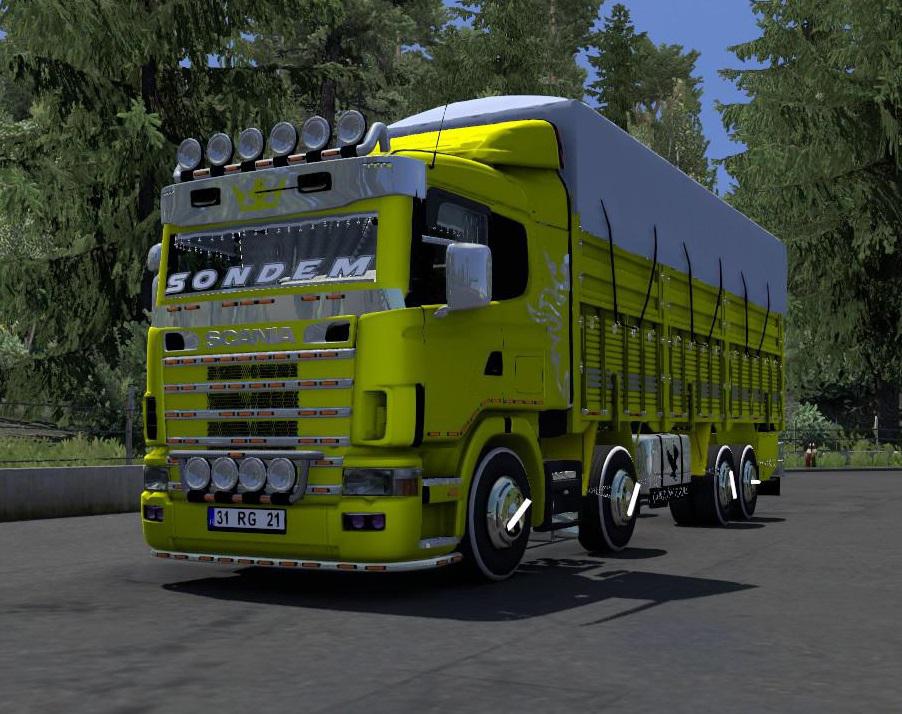 Ets2 Scania 124g 360 V1 1 Fixed Dealer 1 37 1 38 Euro Truck