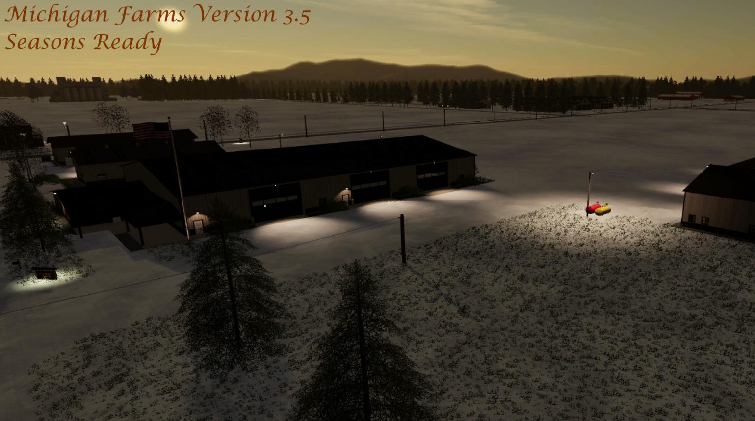 FS19 - Michigan Map Seasons Ready V3.5