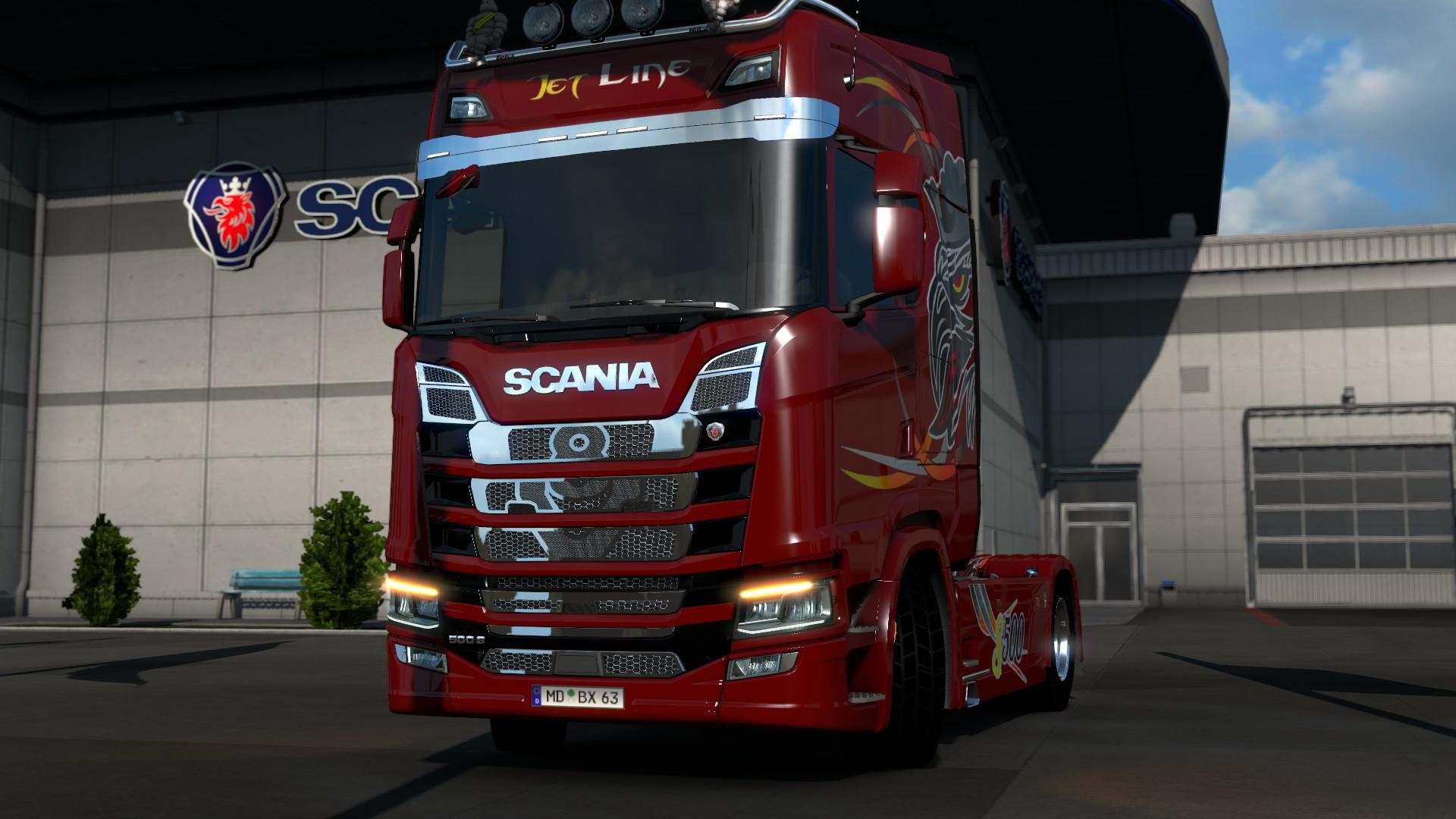 ETS2 - Sequential Turn Signal Mod V1.0 (1.37.x)