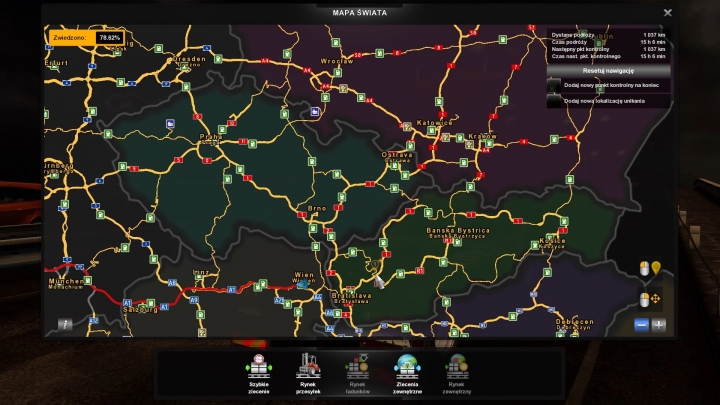 ETS2 - World Map HD (1.40.x) | Euro Truck Simulator 2 | Mods.club