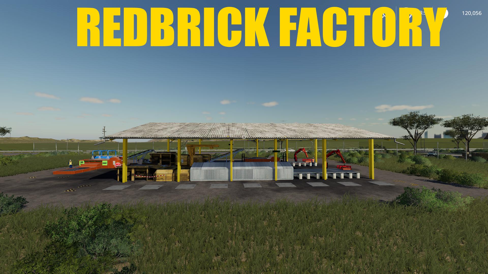 FS19 - Red Brick Factory V1.0