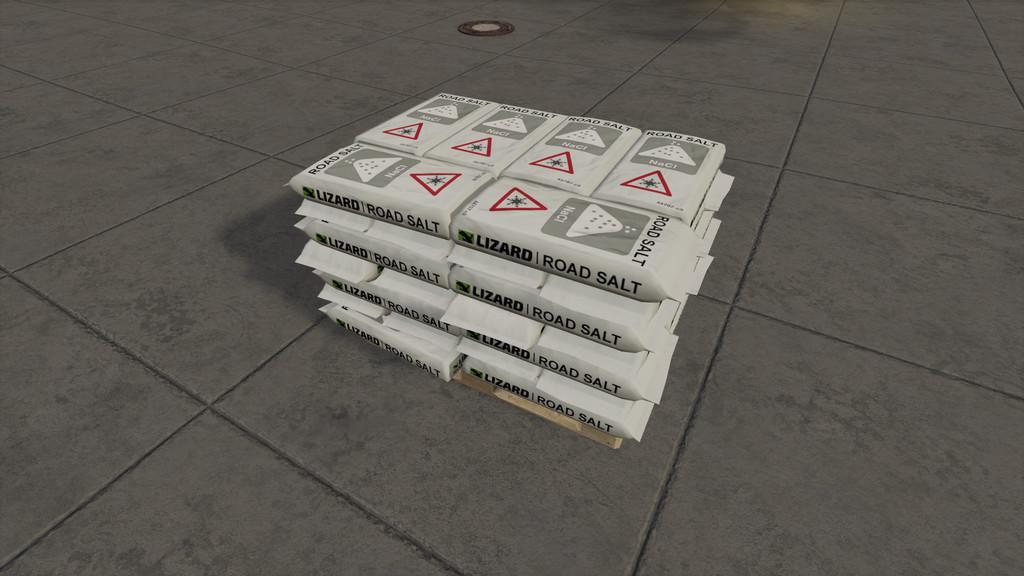 FS19 - Road Salt Pallet V1.0