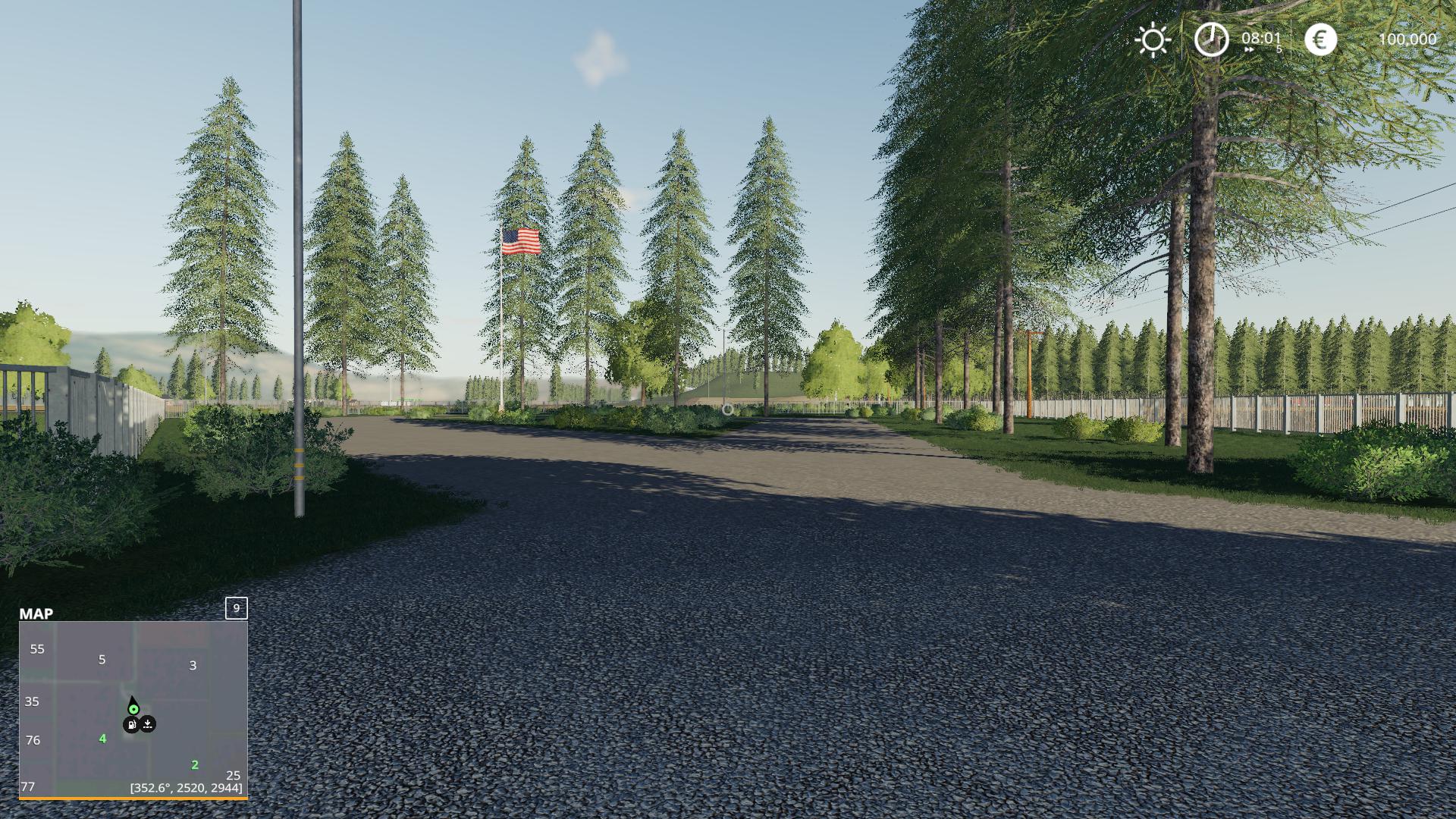 FS19 - American Flatlands Map V1.0