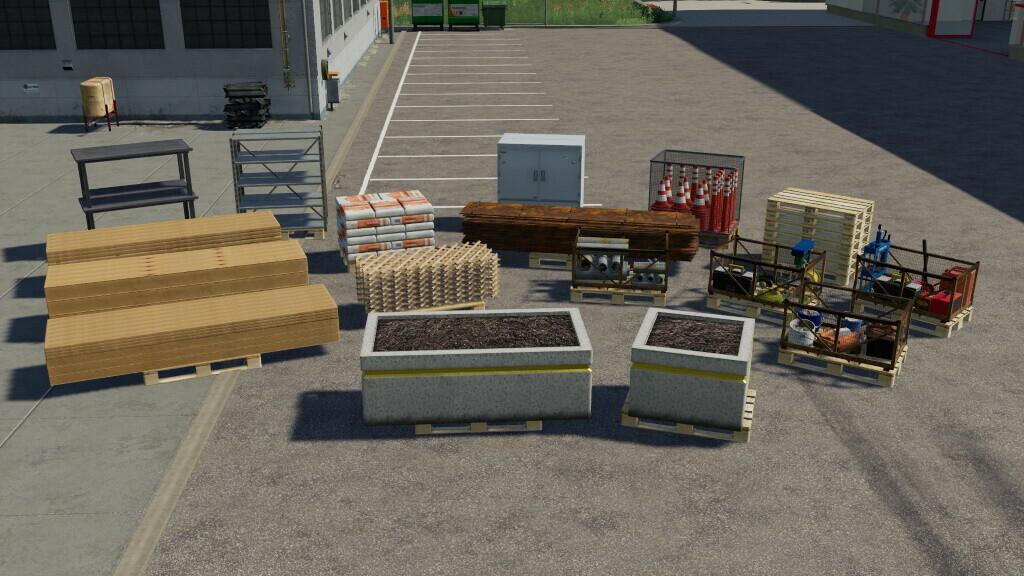 FS19 - Decorative Pallets Pack V1.1