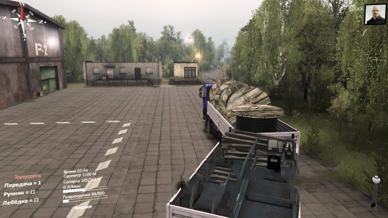 Spintires - Power Transmission Line Construction Map V1.0