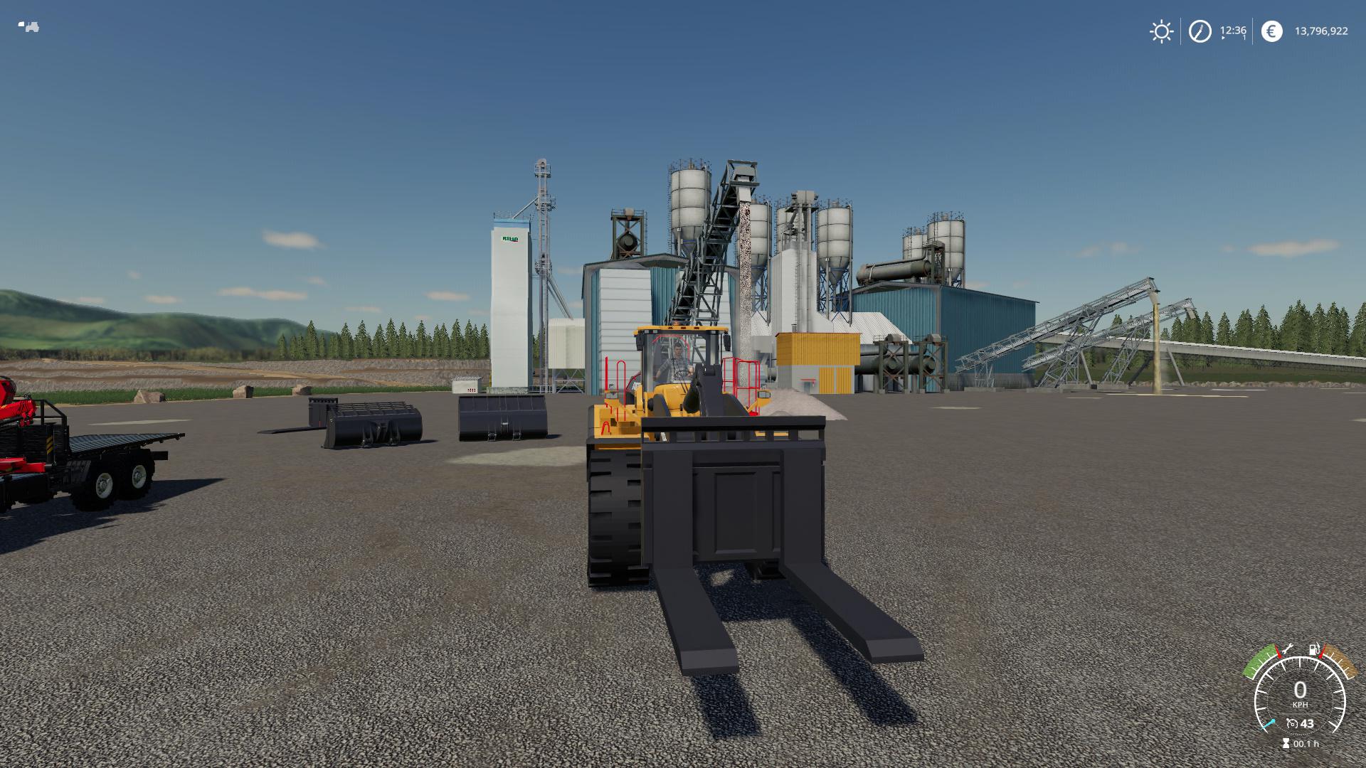 FS19 - Volvo L-350H Mining Loader + New Tools V1.1