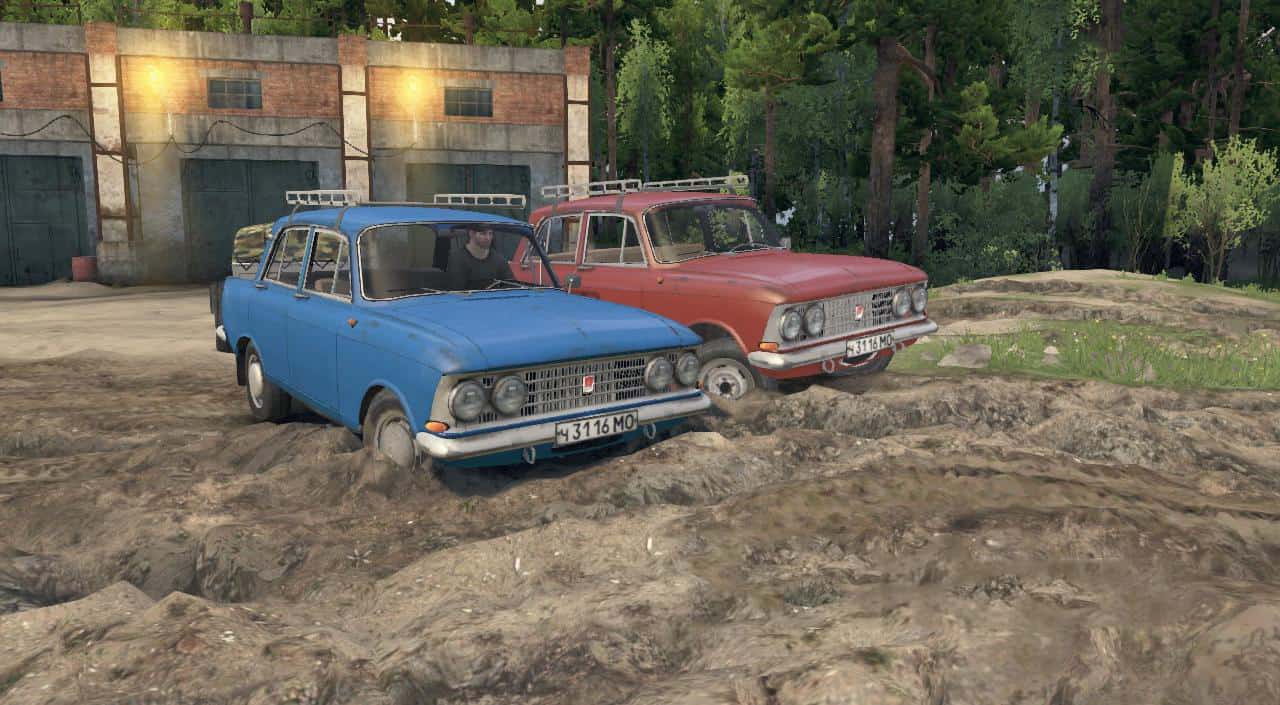 Spintires - Moskvich-408 Car V12/17/19