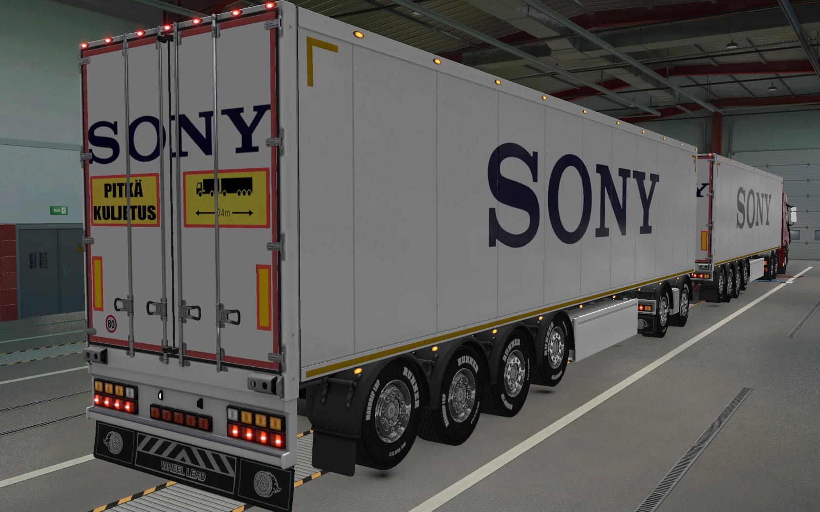 ETS2 - Owned Trailers SCS Sony Skin (1.40.x)