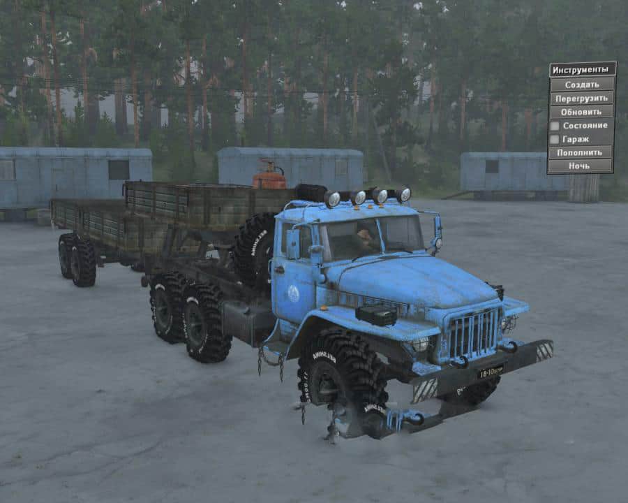 Spintires - Ural-380C Active Mod V1.0