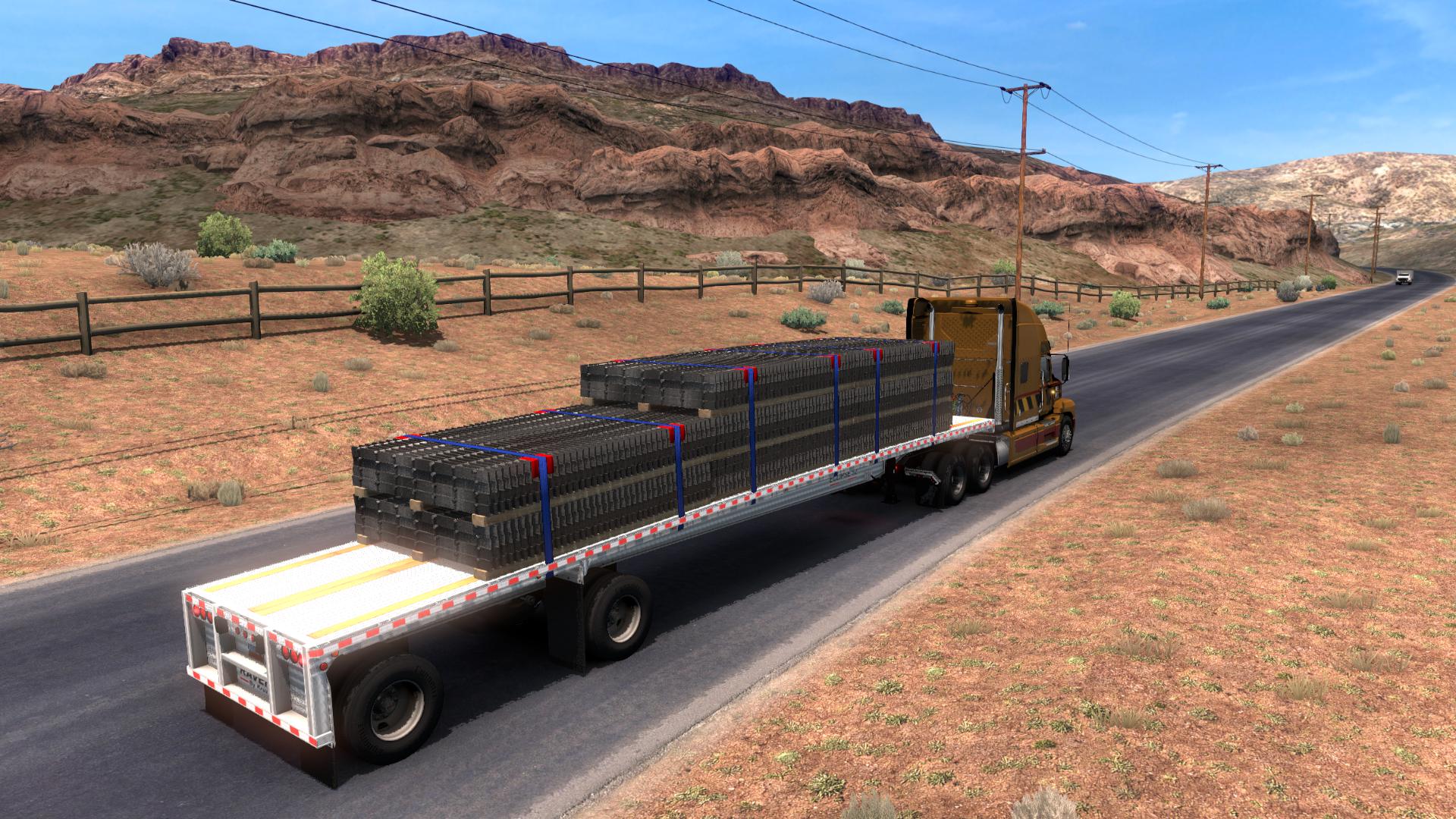 ATS The Ravens Eclipse Flatbed (1.39.x) American Truck Simulator