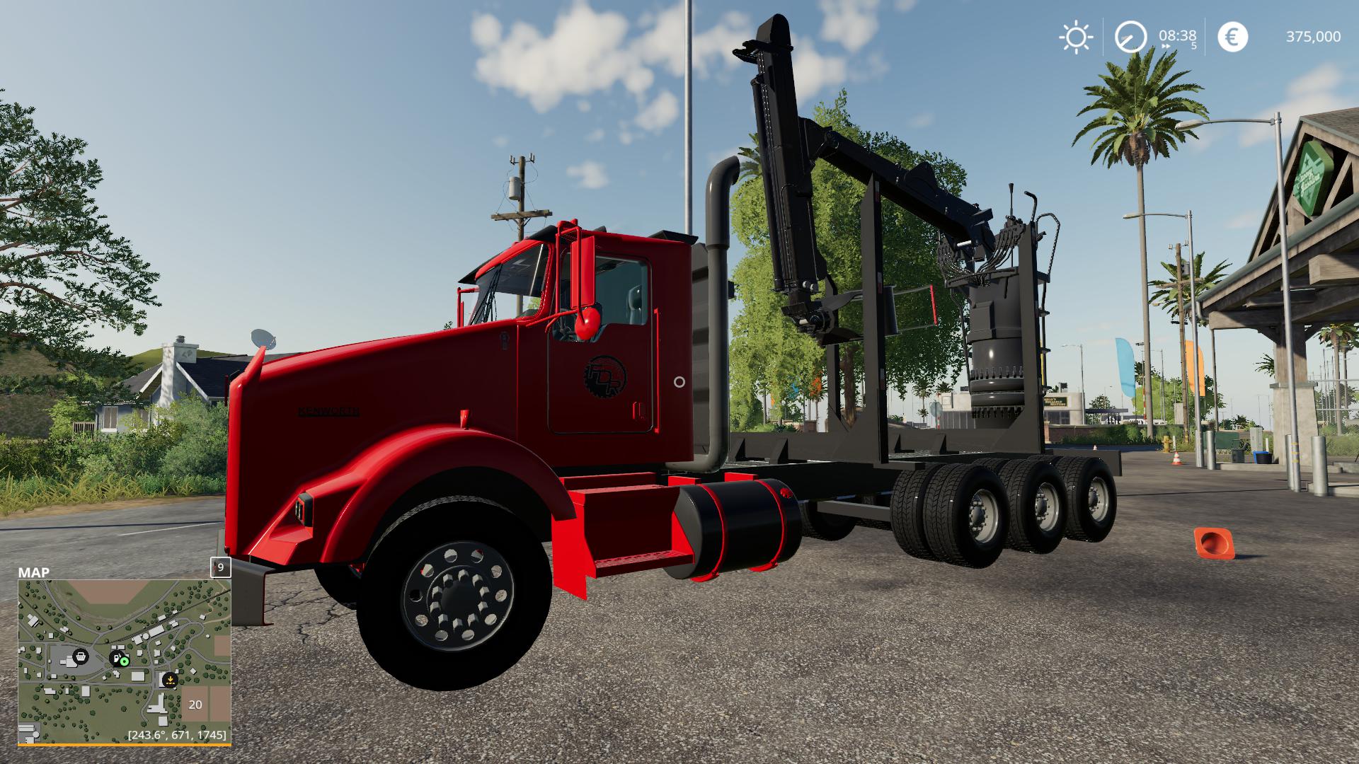 FS19 - Kenworth T800 Self Loader V1.0