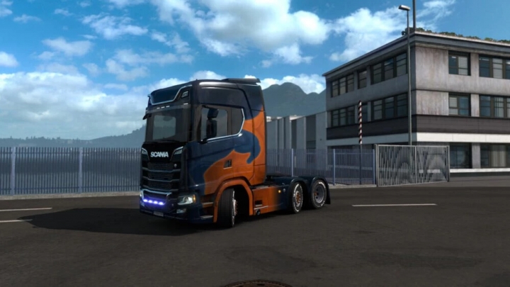ETS2 - Scania S 2016 Abstract II Skin (1.40.x)