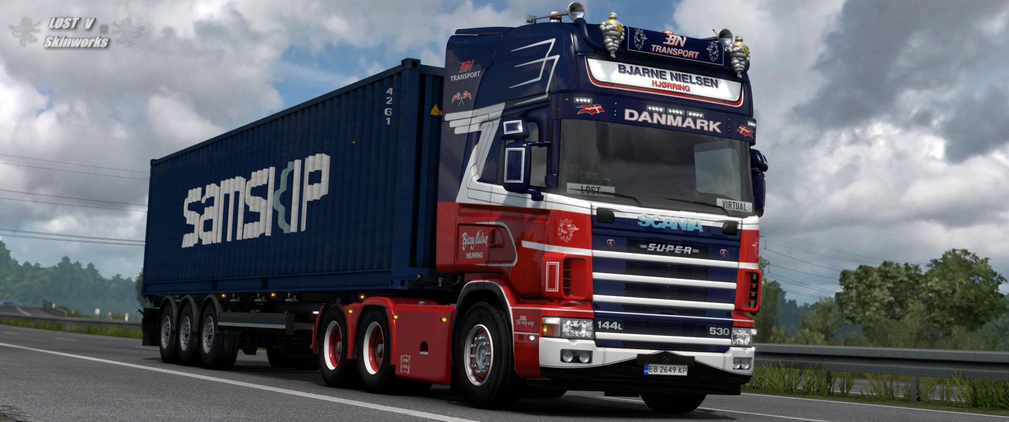 ETS2 - Bjarne Nielsen Skin Pack V1.1.2 (1.39.x) | Euro Truck Simulator