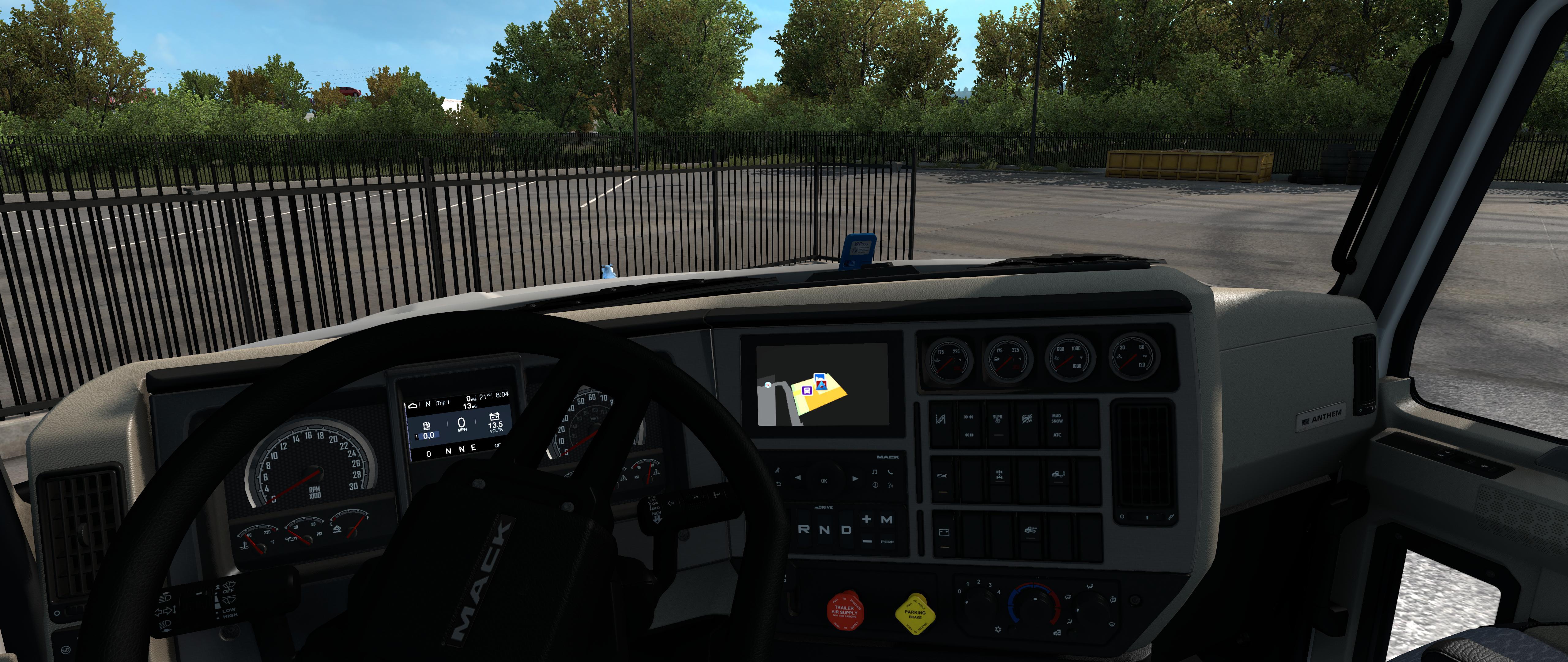 ATS - Mack Anthem Daycab GPS (1.38.x)
