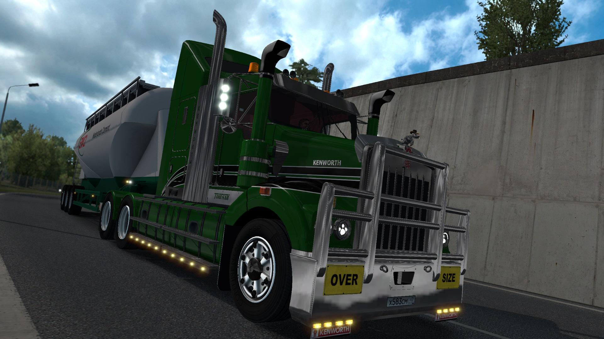 Мод в игре трак. Грузовик етс 2 Kenworth. Kenworth t408 ATS. Kenworth t408 SAR. Kenworth t408 для АТС.