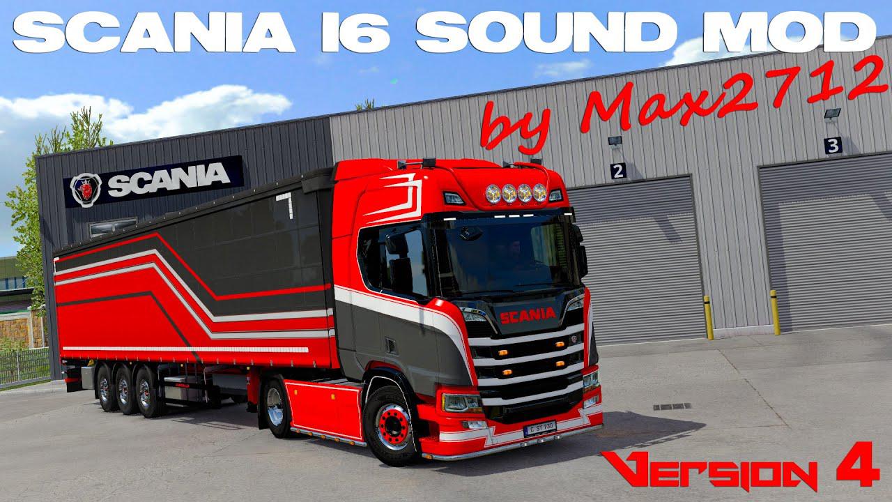 ETS2 - Scania NextGen I6 Sound Mod V4.0 (1.40.x)