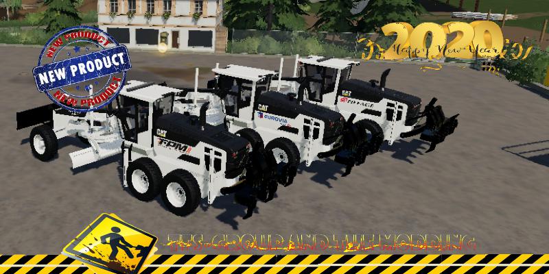 FS19 - Grader Cat M140 AWD V1.5