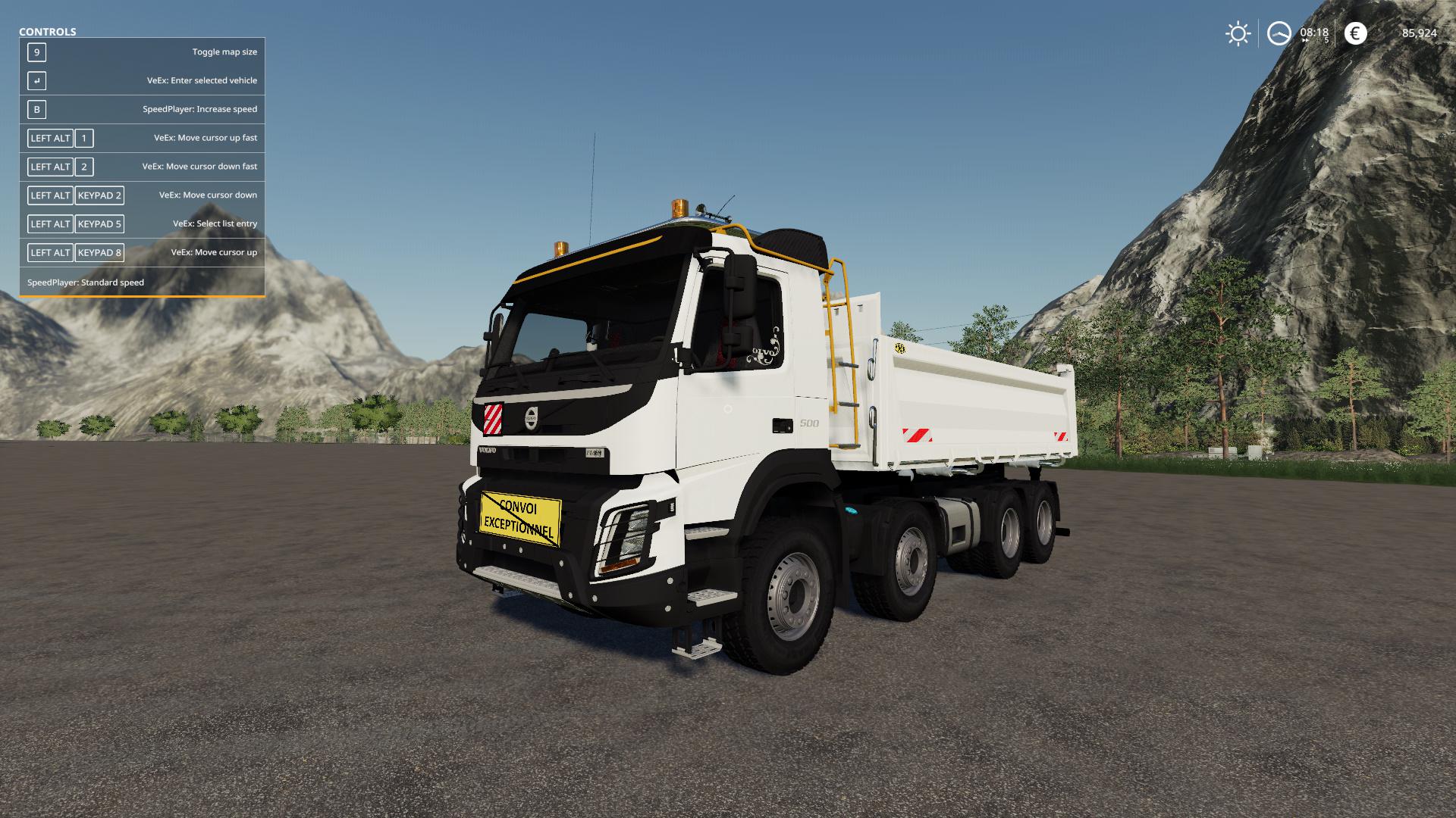 FS19 - Volvo Meiller Tipper 8x4 Truck V1