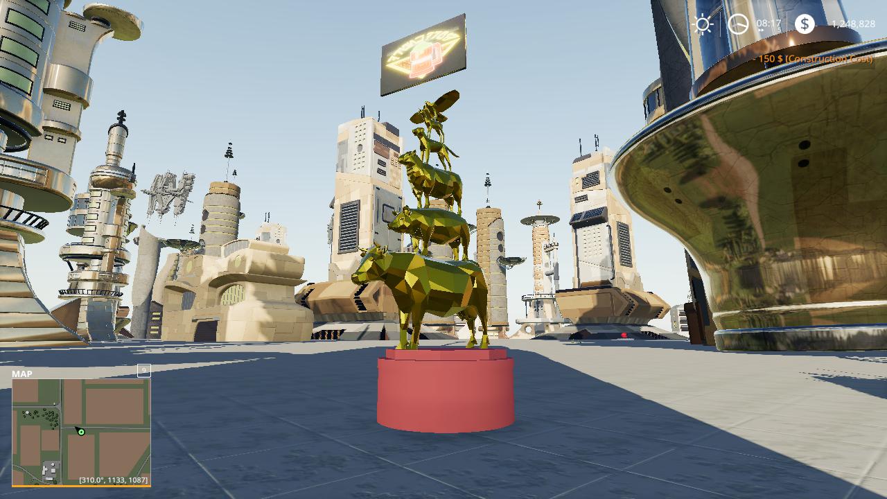 FS19 - Animal Statue Beta