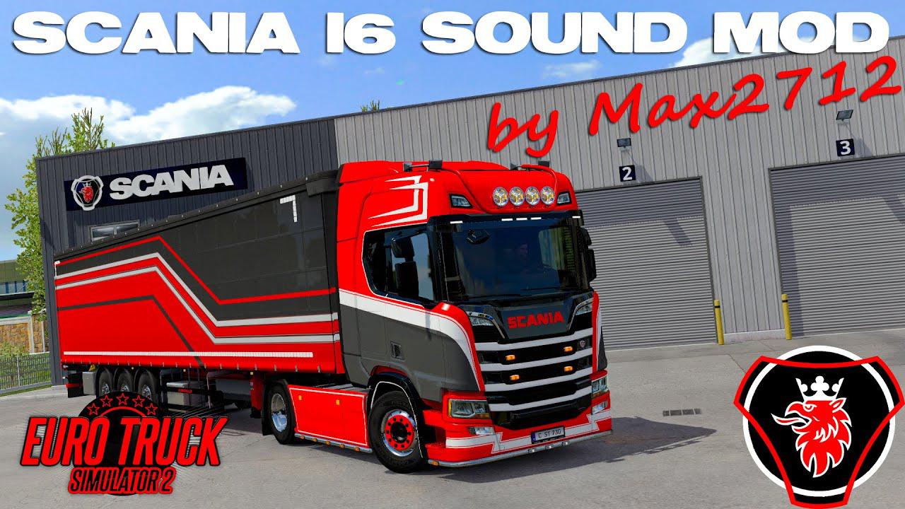 ETS2 - Scania NextGen I6 Sound Mod V2.0 (1.38.x)