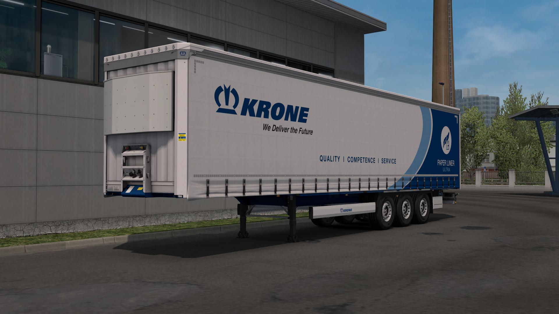 ETS2 - Reworked Krone ProfiLiner V1.2 (1.36.x) | Euro Truck Simulator 2 ...