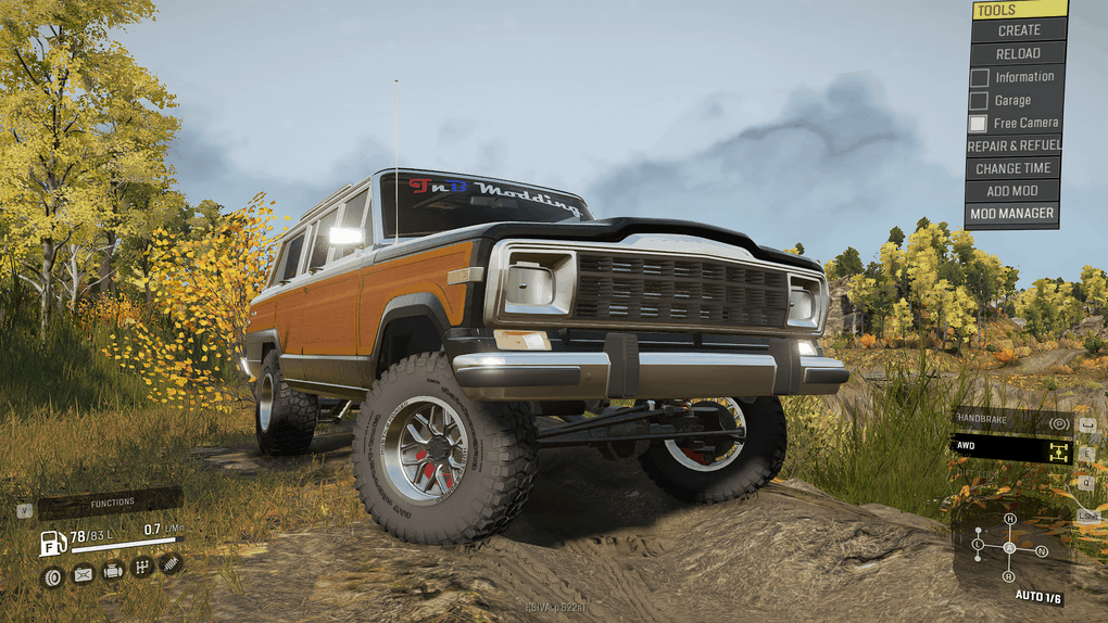 SnowRunner - 1991 Jeep Wagoneer V1.0