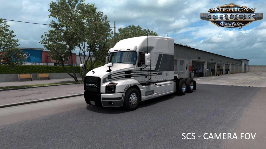 ATS - Realistic Exterior Camera Angle V1.1 (1.38.x)
