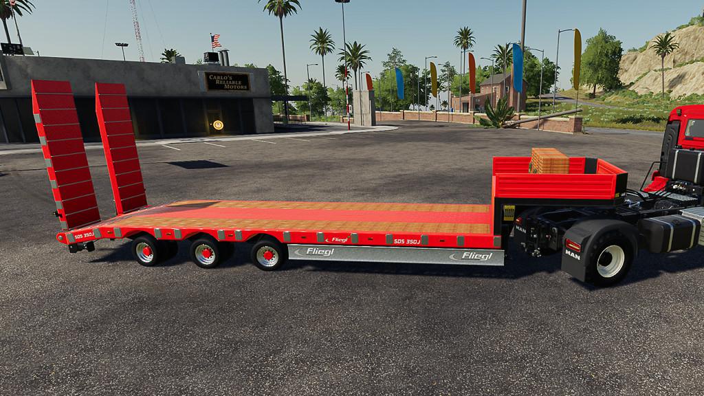 FS19 - Fliegl SDS350J Trailer V1.0