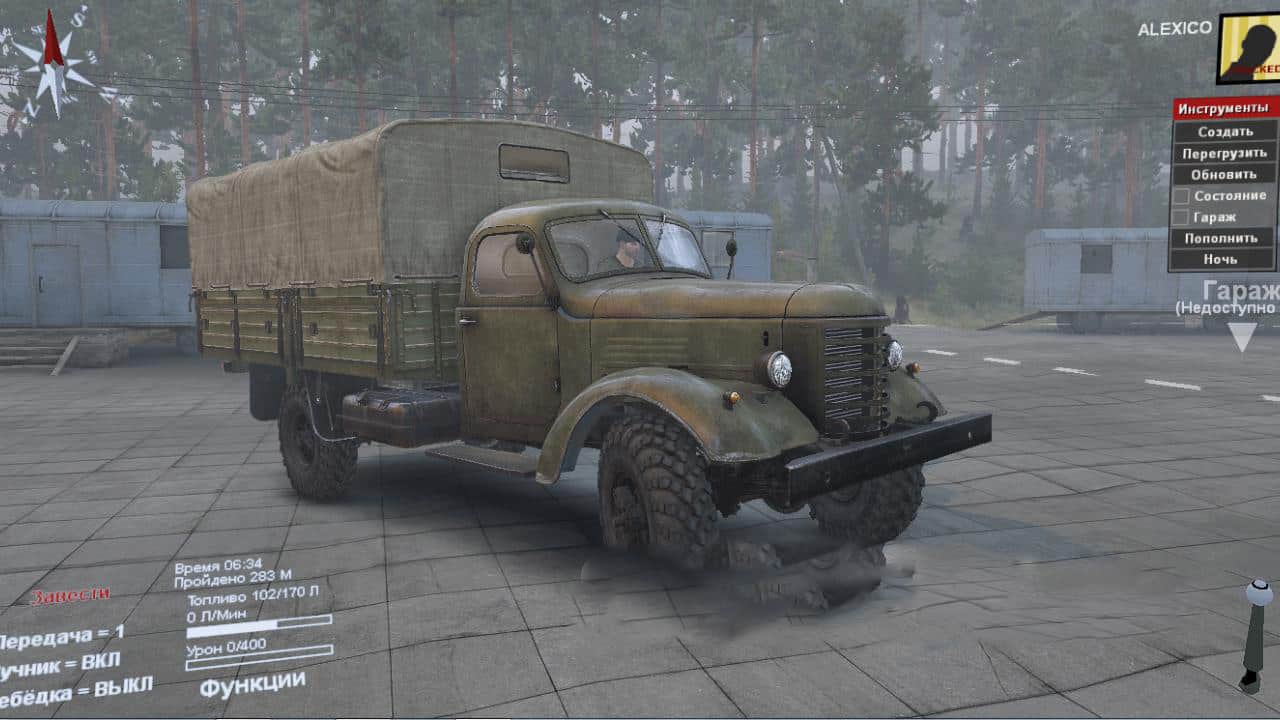 Spintires - Jiefang CA10 4x4 Truck V1.0
