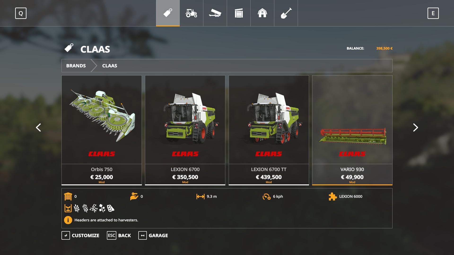 Мод dlc claas pack пак техники claas для farming simulator 2019