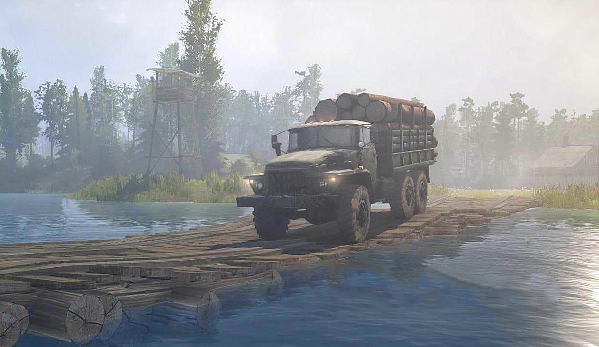 Spintires:Mudrunner - Chebaklink Map V1.1