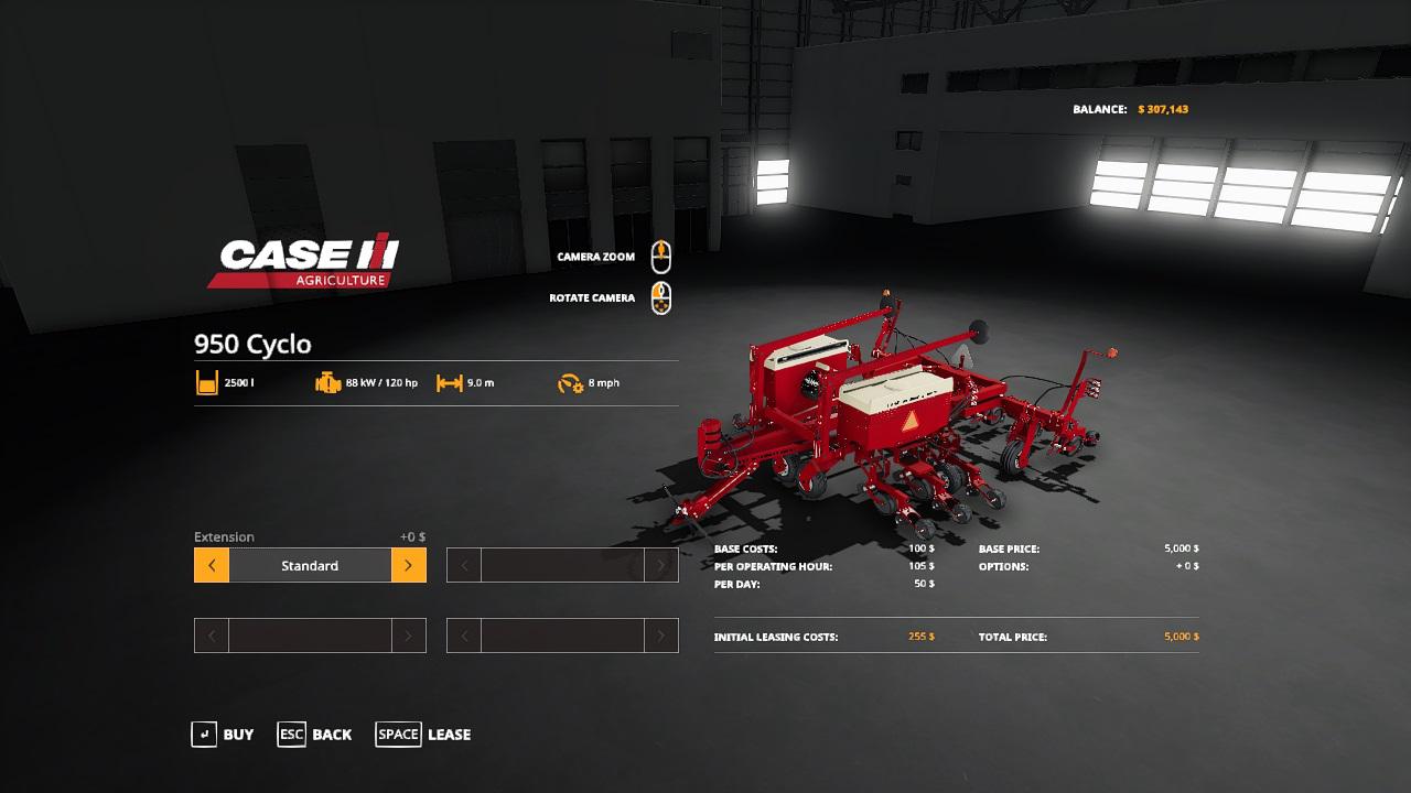 FS19 - Case Ih Cyclo Planter V1.0