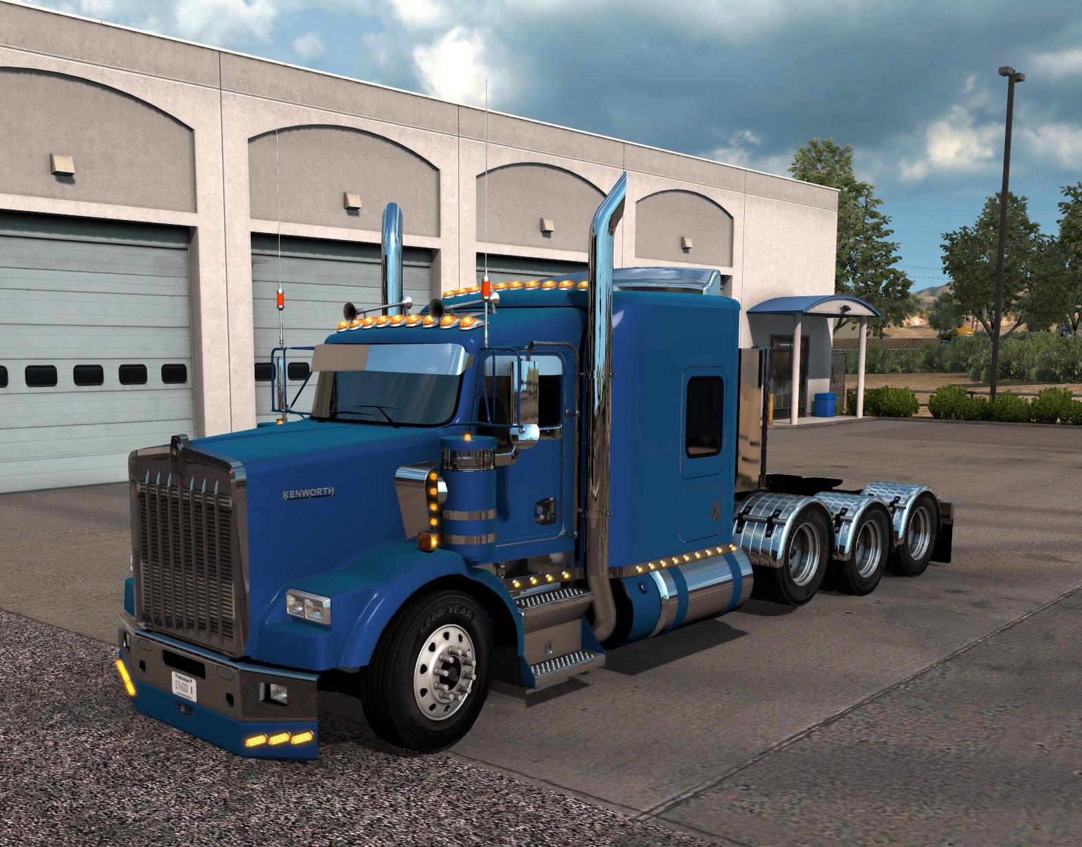 Ats Kenworth T Highhood Custom X American Truck Simulator